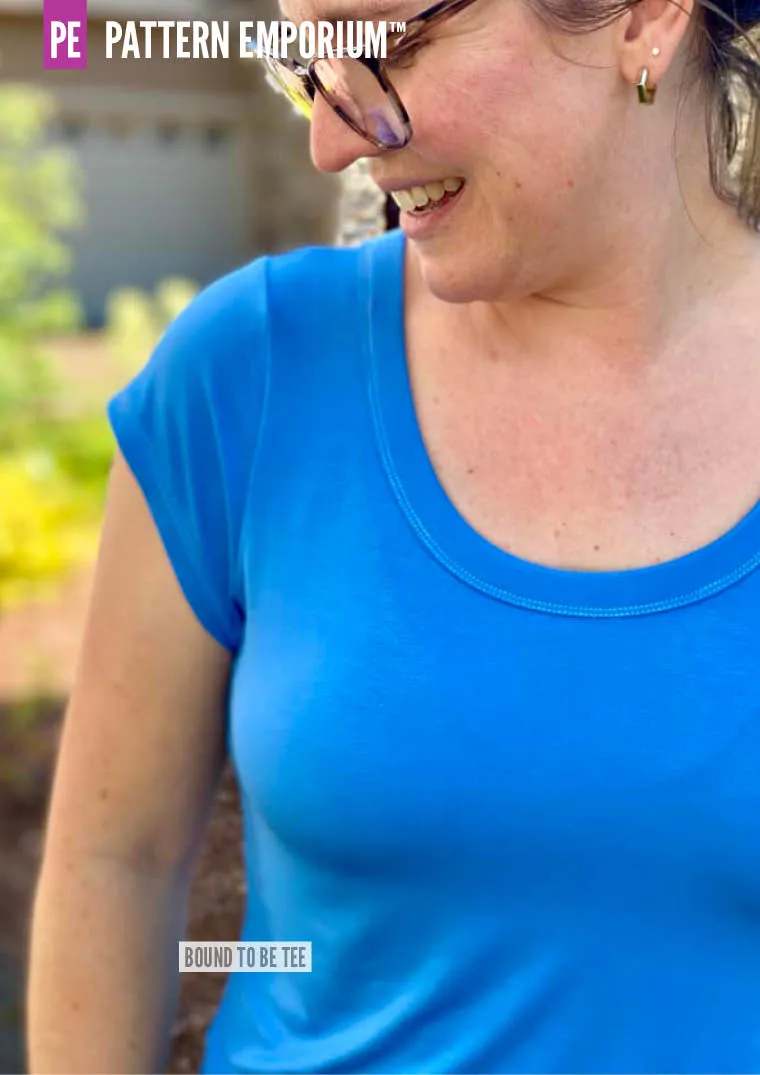 Bound To Be | Wide Binding T-Shirt Sewing Pattern