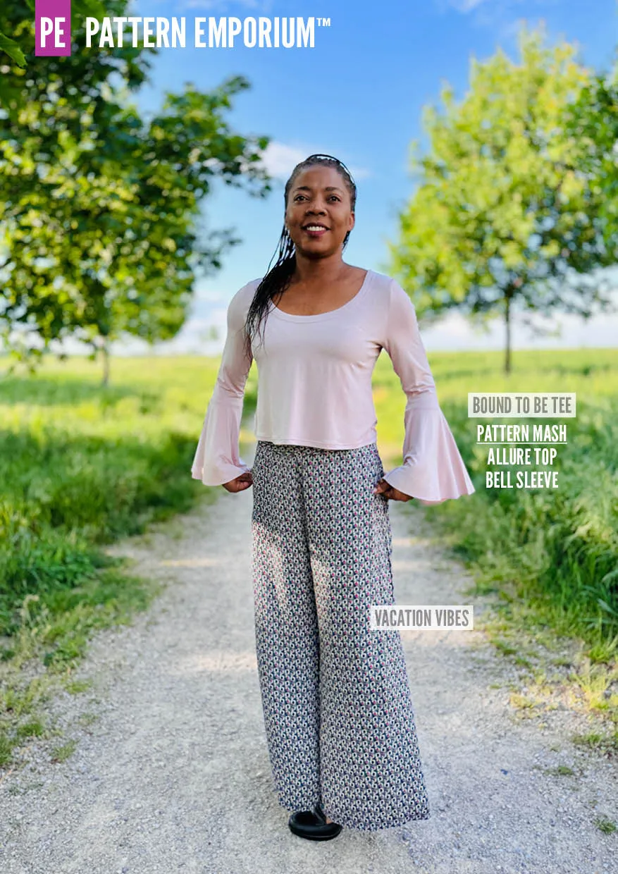 Bound To Be | Wide Binding T-Shirt Sewing Pattern