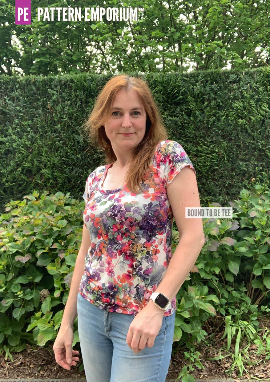Bound To Be | Wide Binding T-Shirt Sewing Pattern