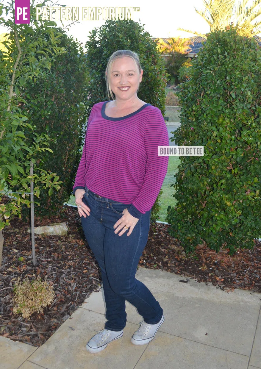 Bound To Be | Wide Binding T-Shirt Sewing Pattern