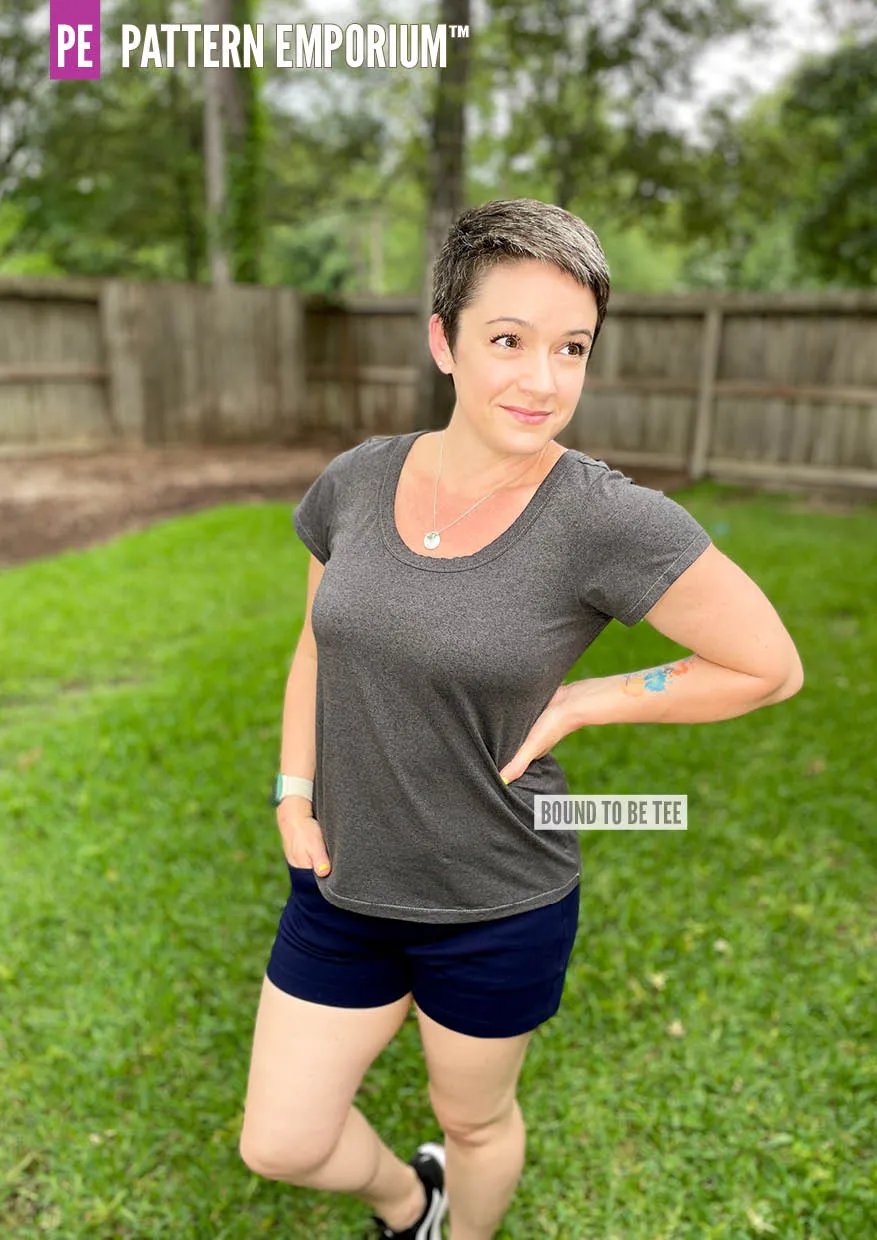 Bound To Be | Wide Binding T-Shirt Sewing Pattern
