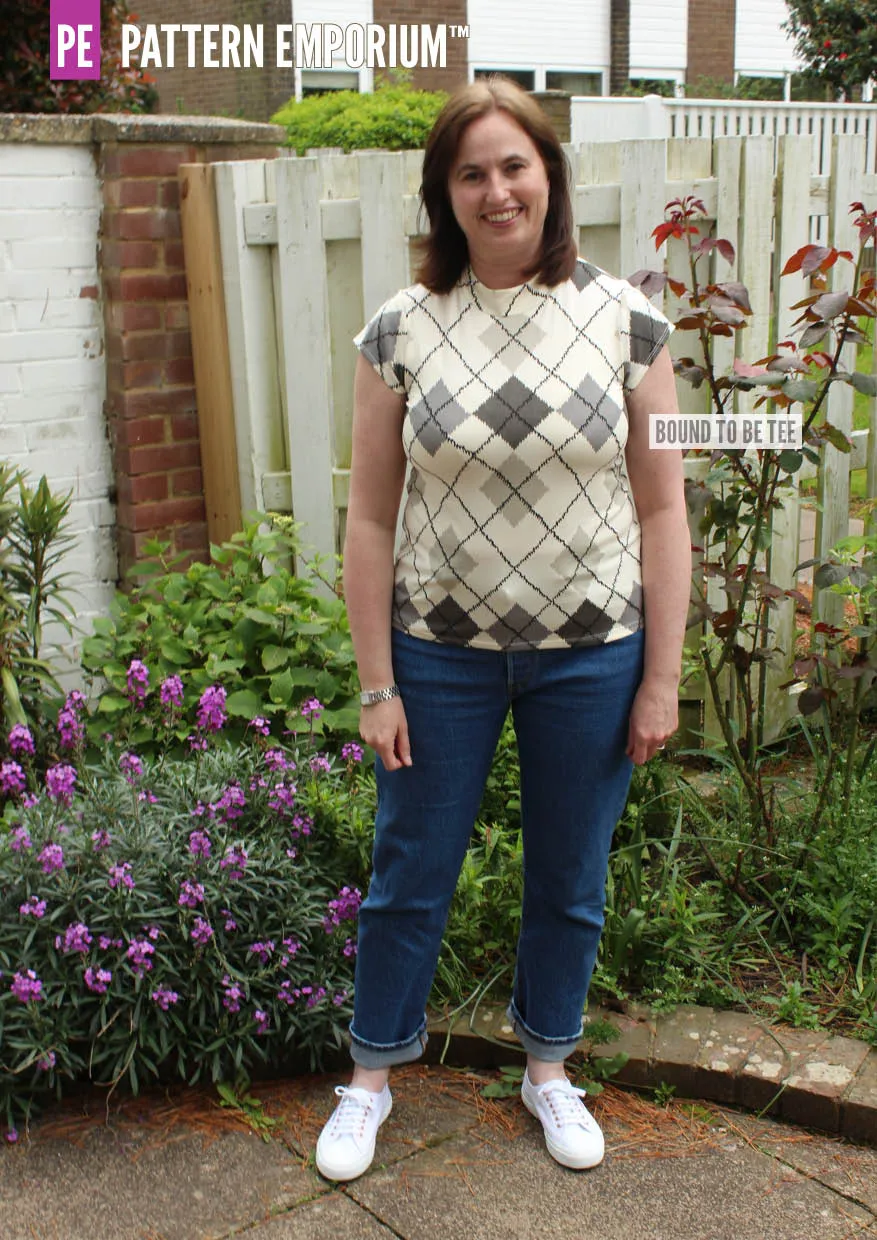 Bound To Be | Wide Binding T-Shirt Sewing Pattern