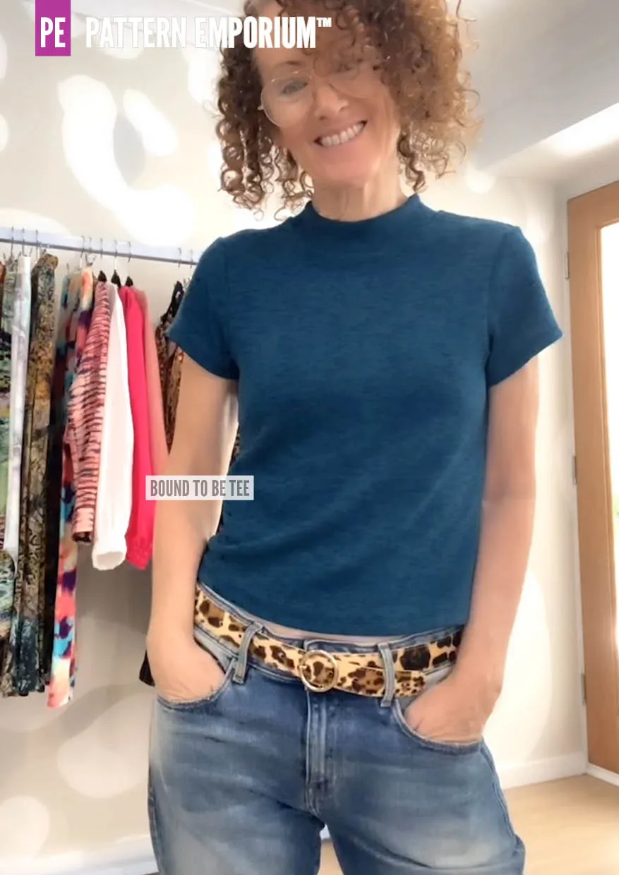 Bound To Be | Wide Binding T-Shirt Sewing Pattern