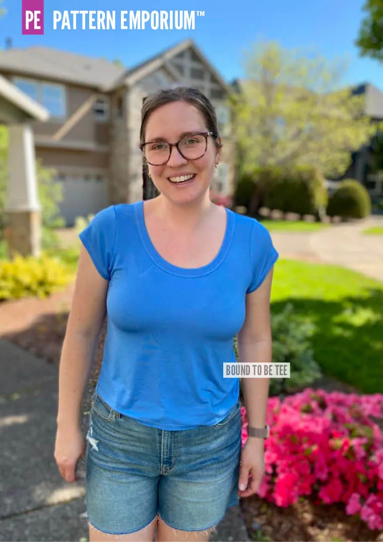 Bound To Be | Wide Binding T-Shirt Sewing Pattern