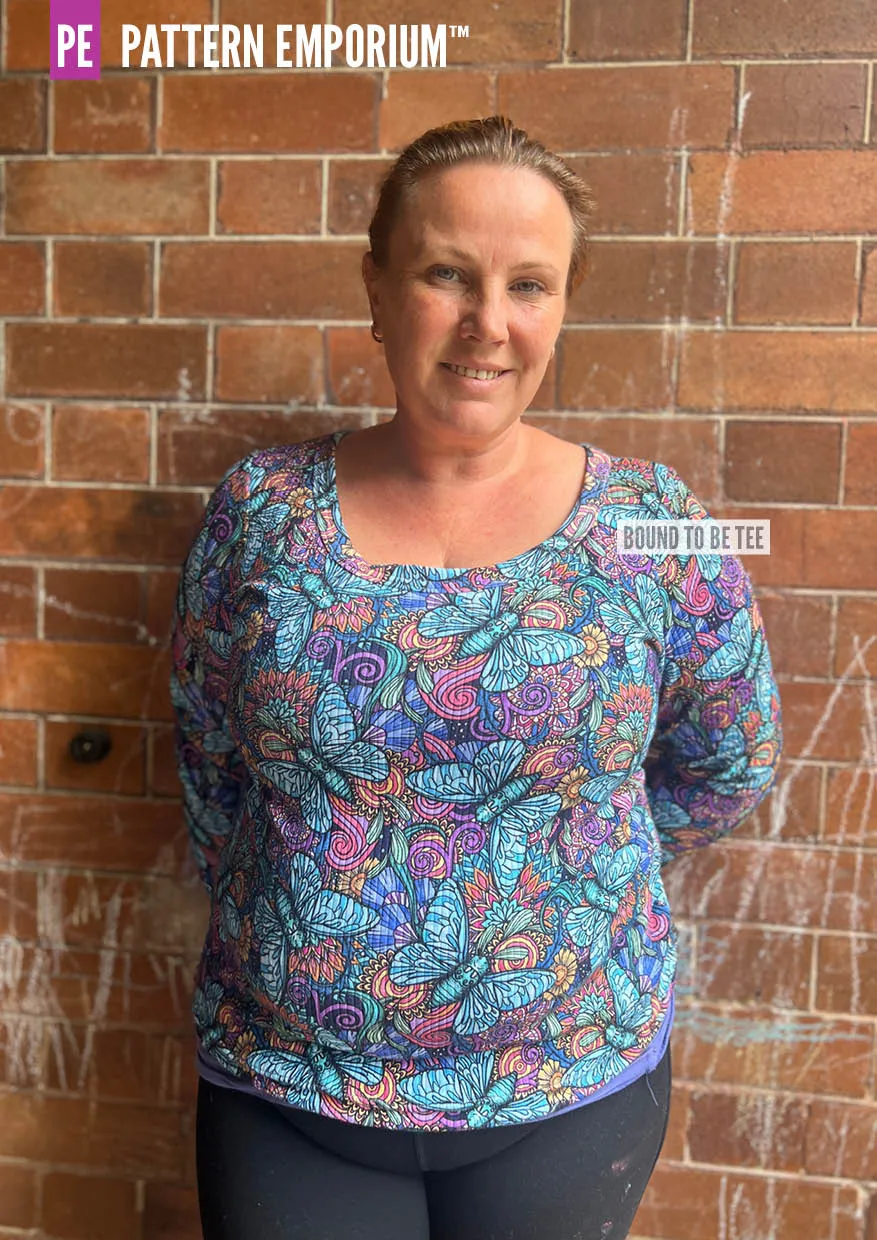 Bound To Be | Wide Binding T-Shirt Sewing Pattern