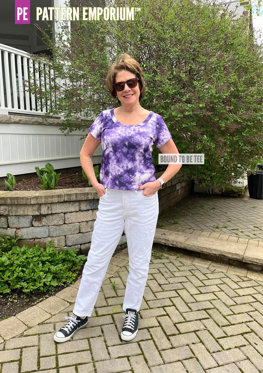 Bound To Be | Wide Binding T-Shirt Sewing Pattern