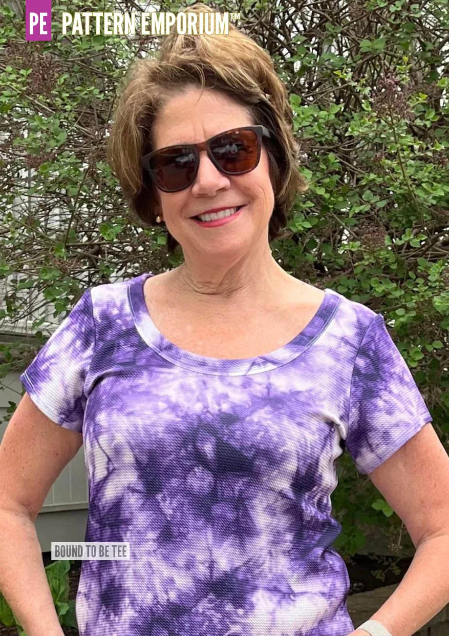 Bound To Be | Wide Binding T-Shirt Sewing Pattern