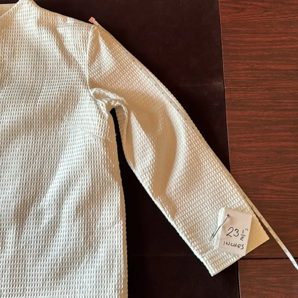 Brand New Dialogue White Cotton Blazer Jacket - M