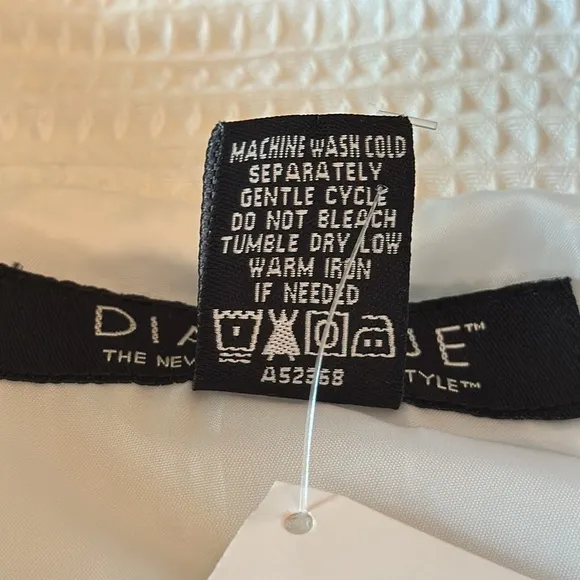 Brand New Dialogue White Cotton Blazer Jacket - M