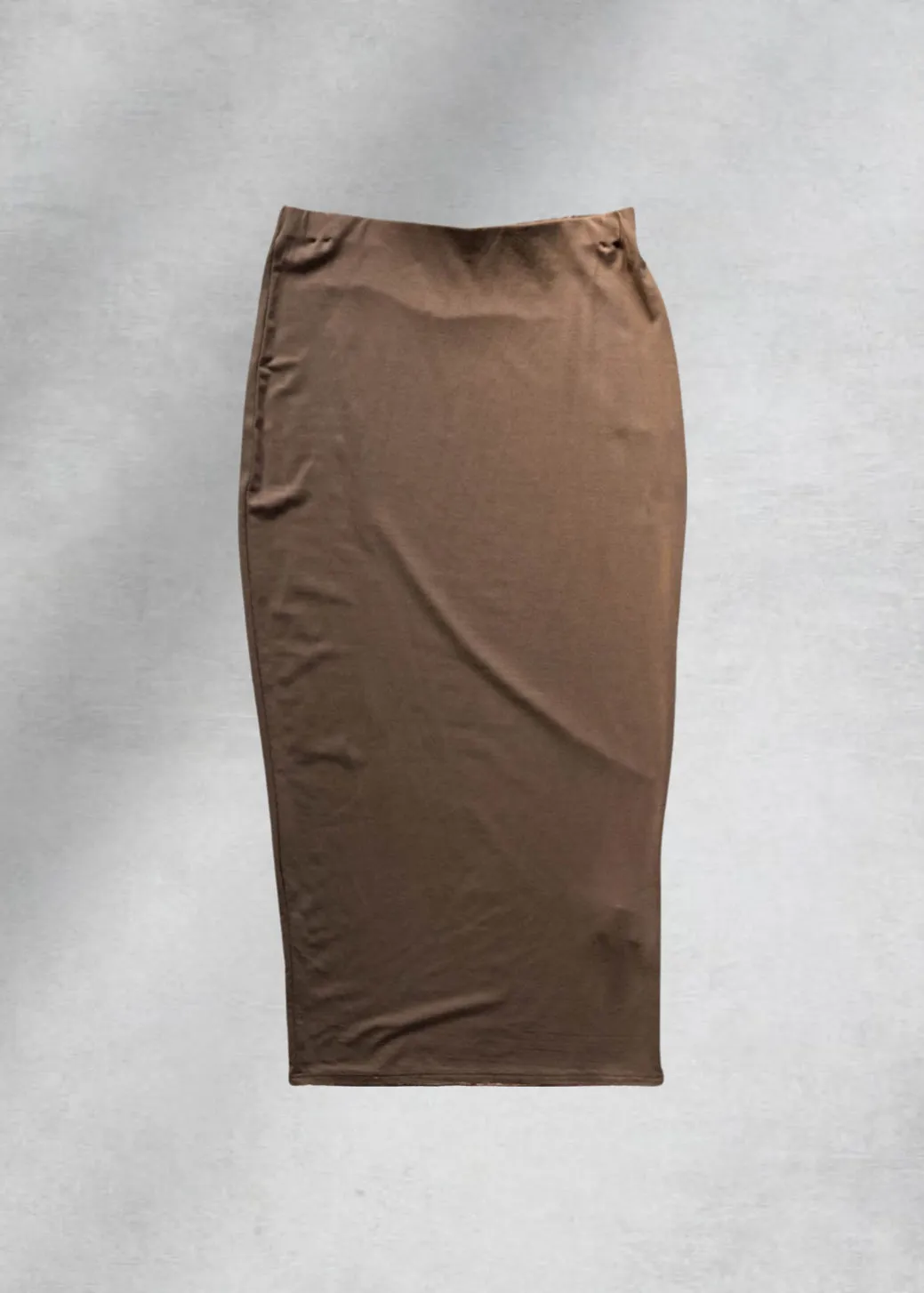 Brinley Bodycon Midi Skirt - Beige