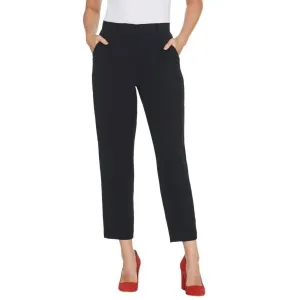 Brooke Shields Timeless Woven Ankle Pants