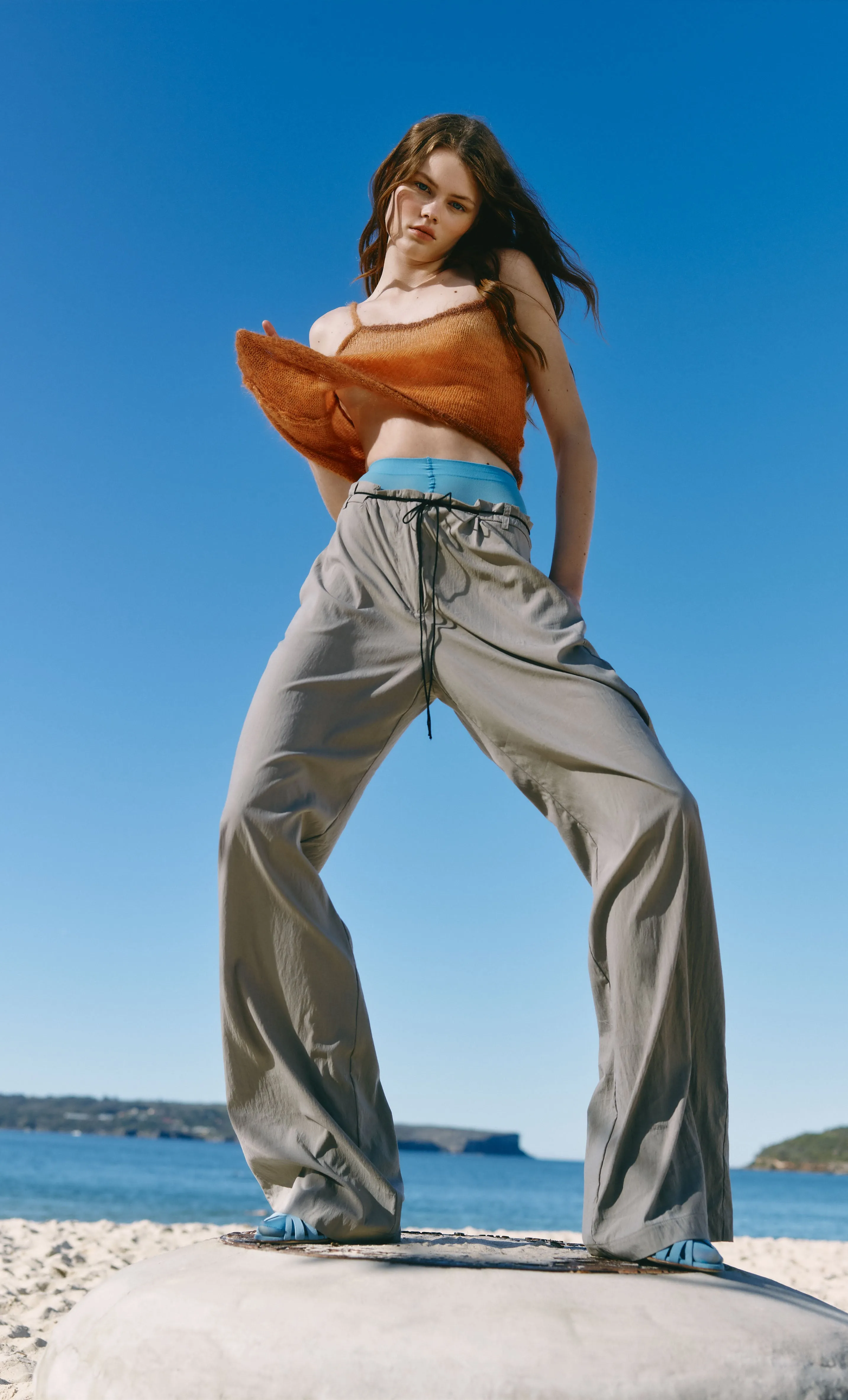BROOKLYN PANT - TAUPEE