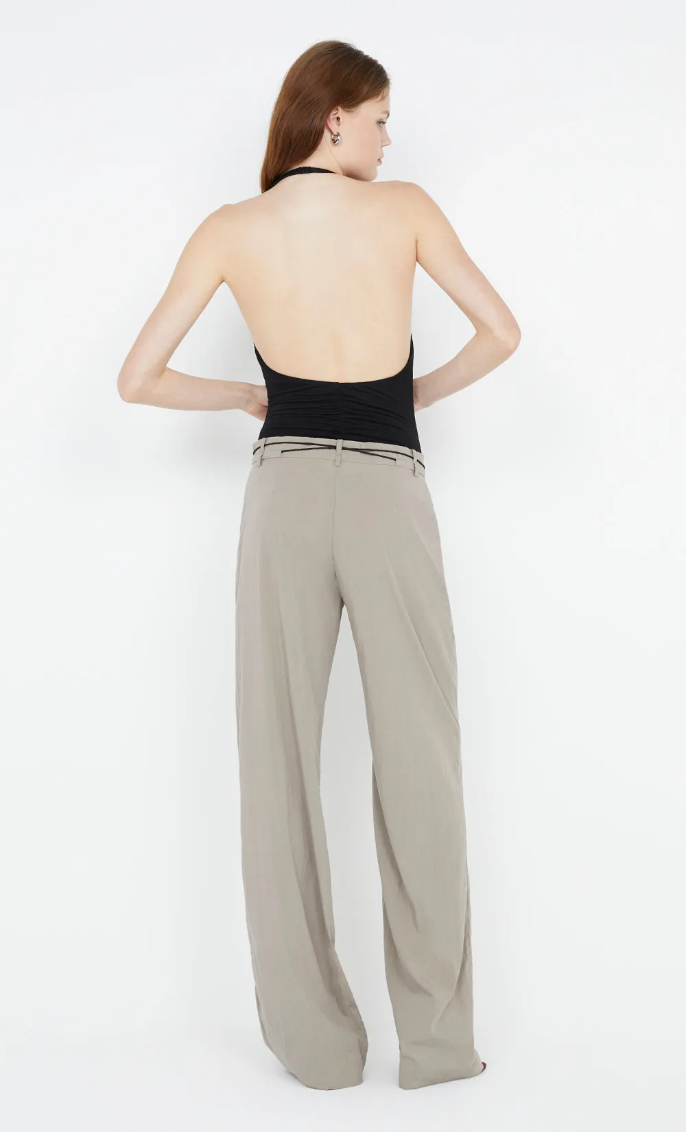 BROOKLYN PANT - TAUPEE