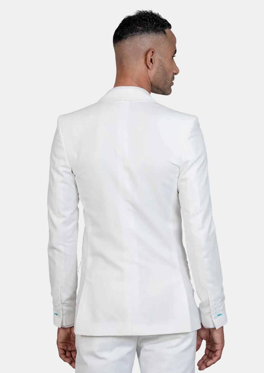 Bryant White Twill Jacket