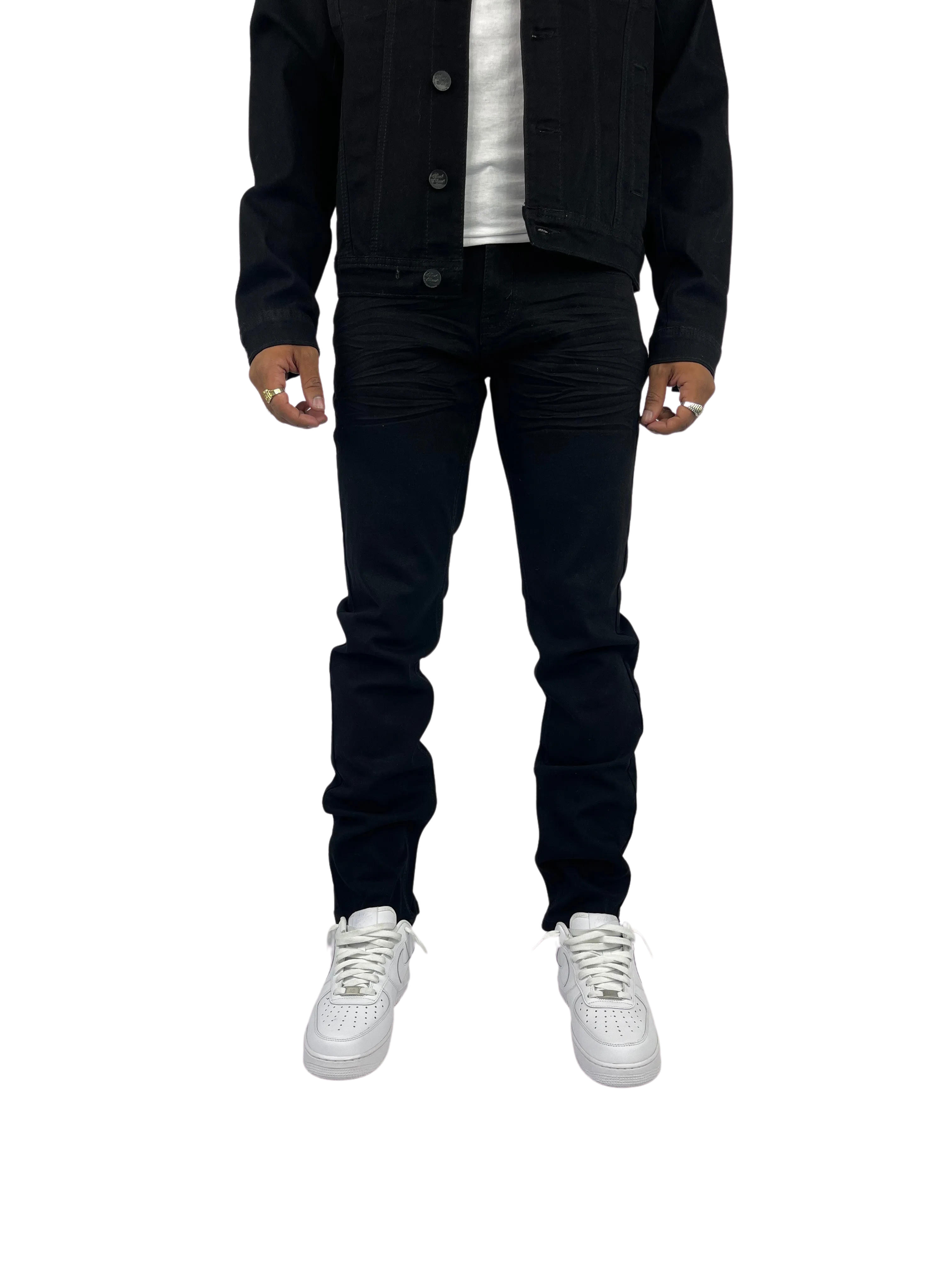 BT-BTP19800-Twill Slim-Fit Stretch Pants