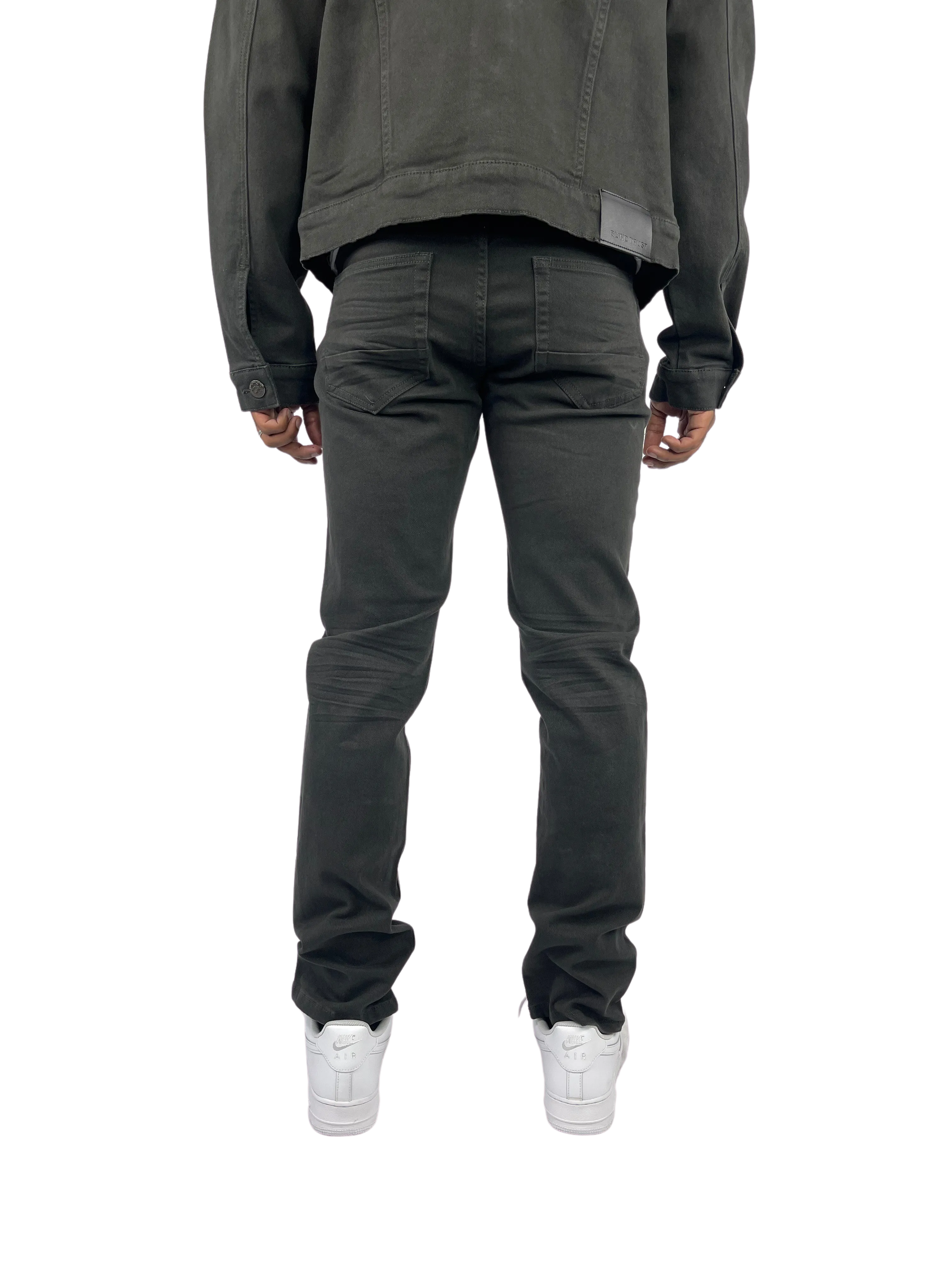 BT-BTP19800-Twill Slim-Fit Stretch Pants