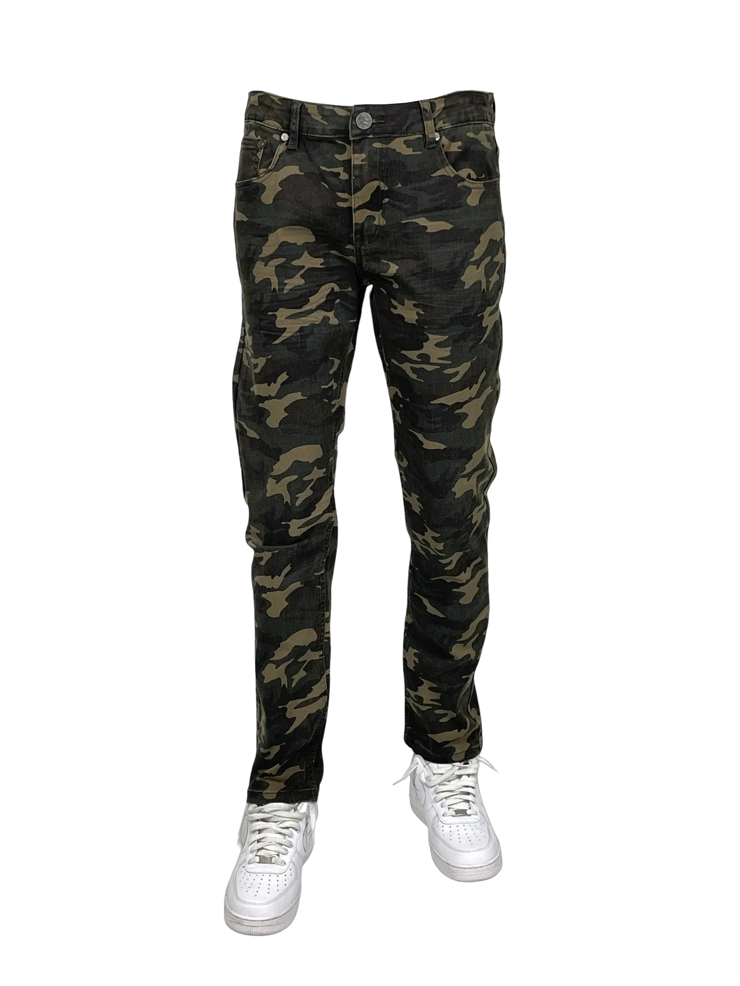 BT-BTP19800-Twill Slim-Fit Stretch Pants