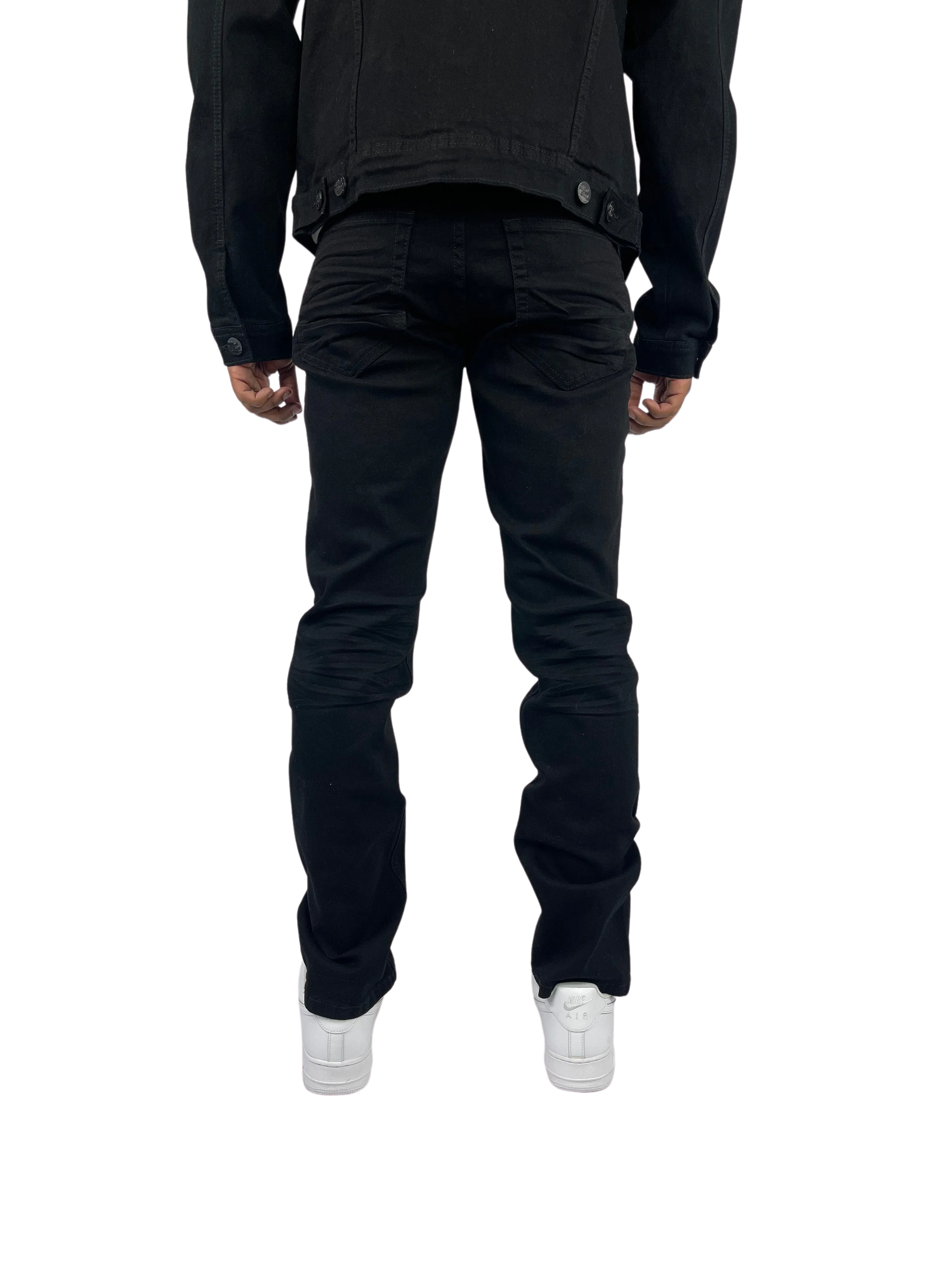 BT-BTP19800-Twill Slim-Fit Stretch Pants