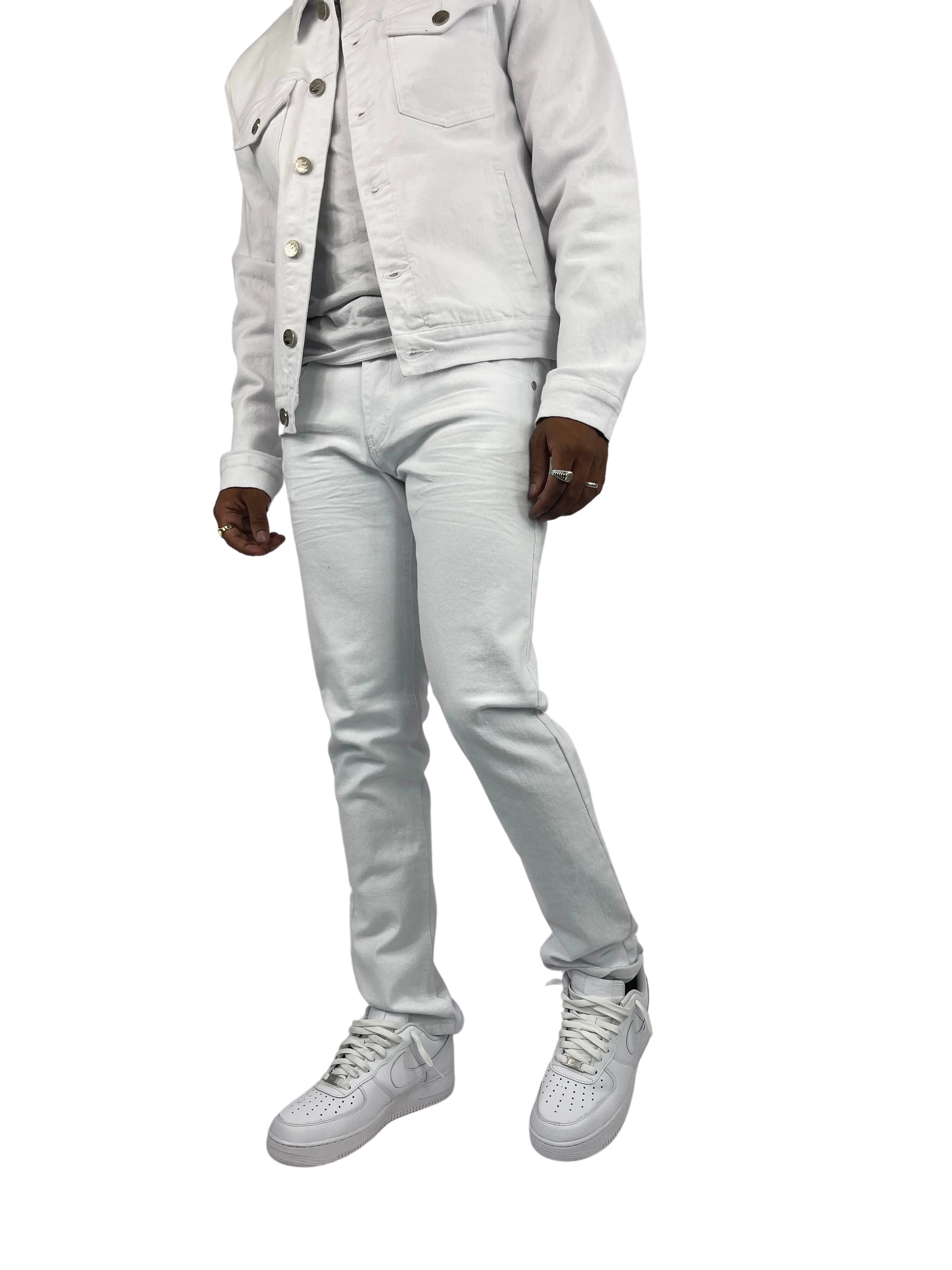 BT-BTP19800-Twill Slim-Fit Stretch Pants
