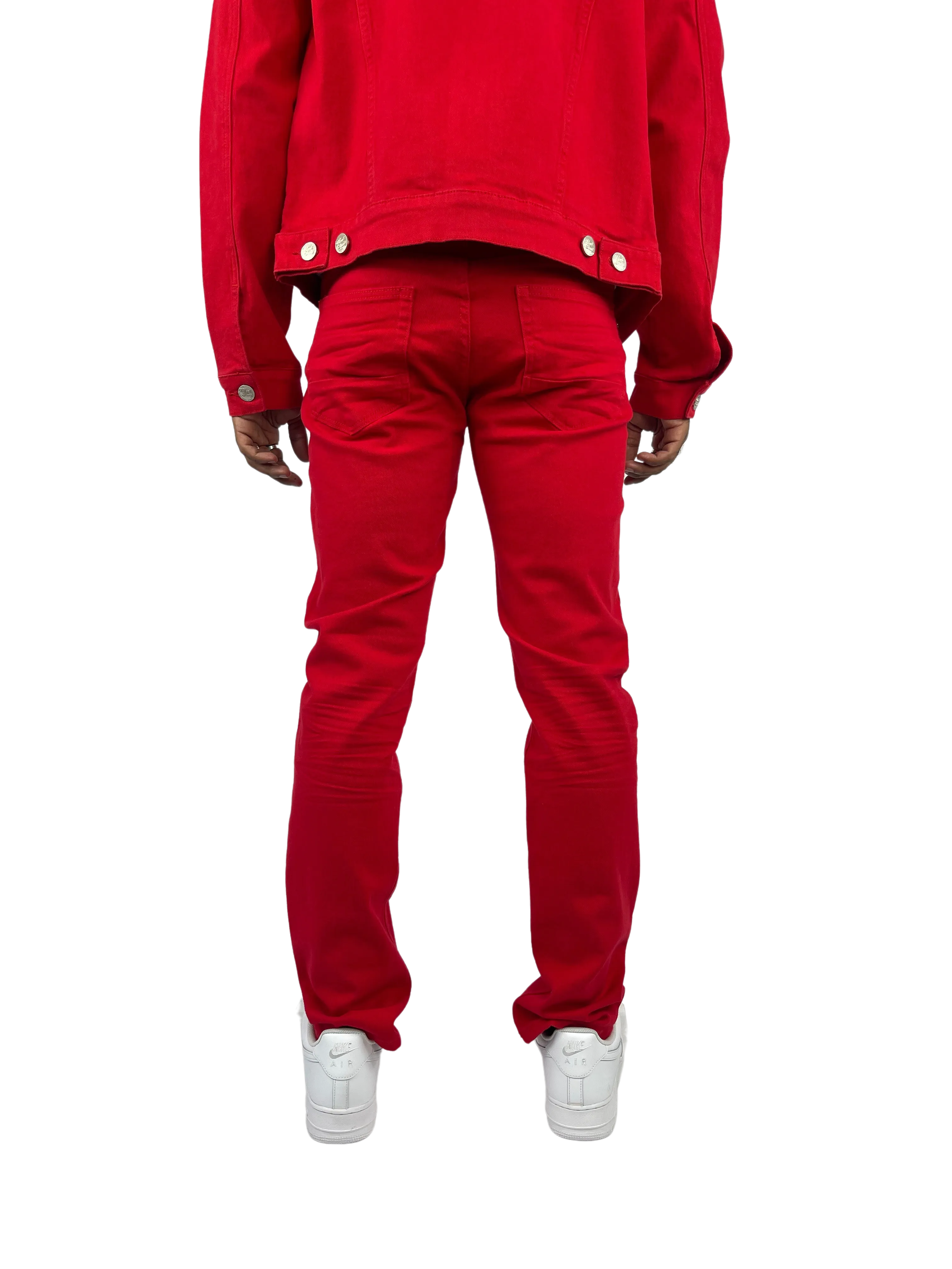 BT-BTP19800-Twill Slim-Fit Stretch Pants