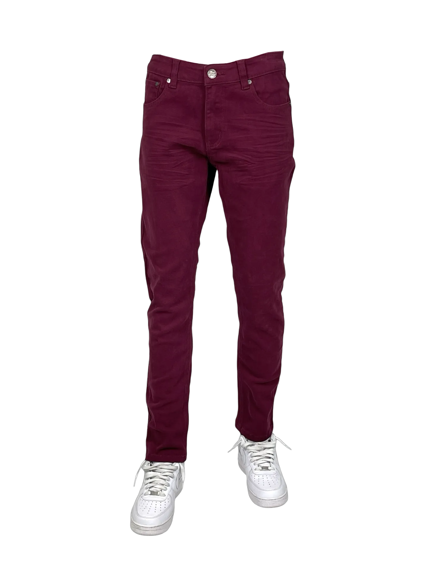 BT-BTP19800-Twill Slim-Fit Stretch Pants