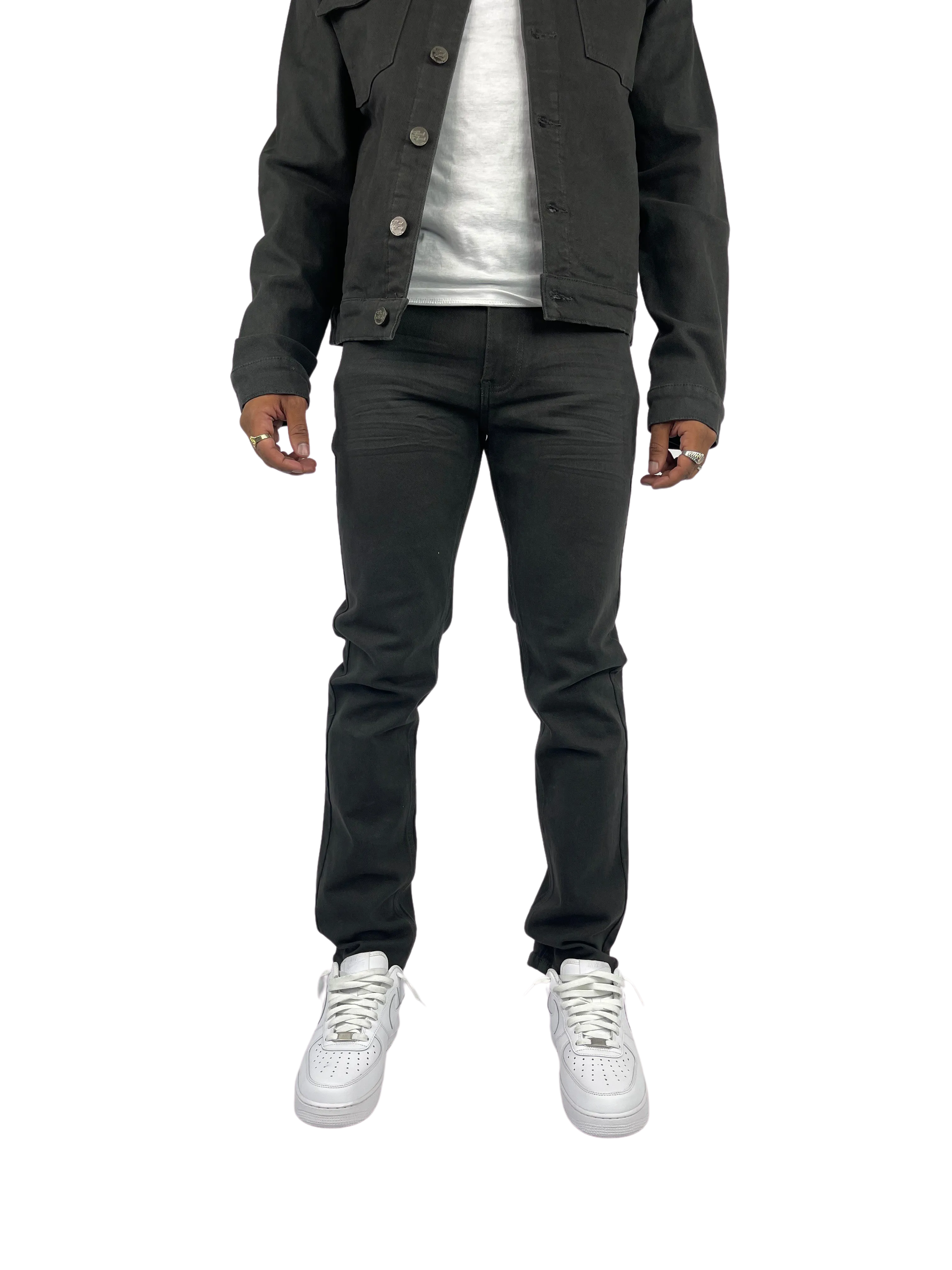BT-BTP19800-Twill Slim-Fit Stretch Pants