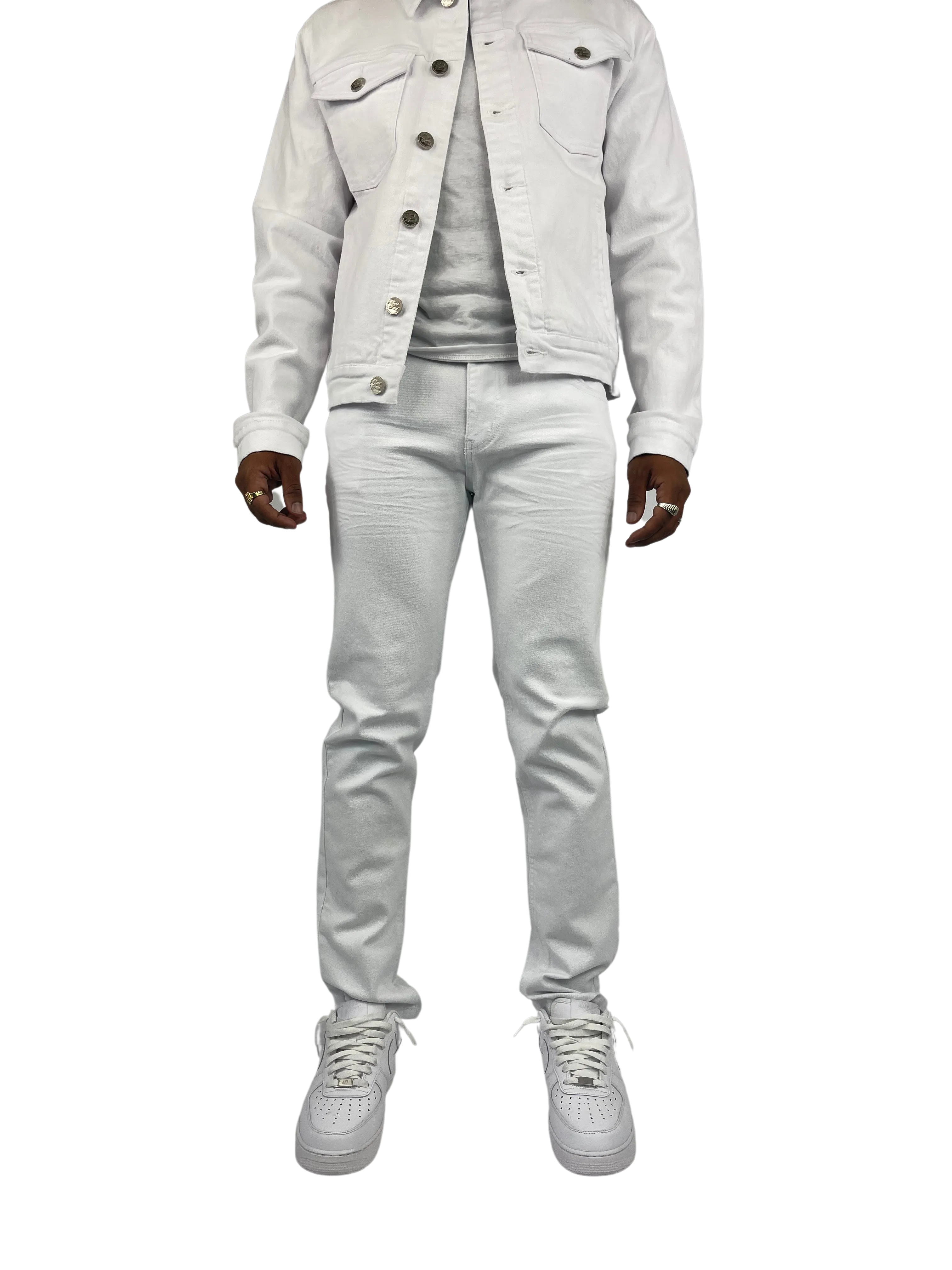 BT-BTP19800-Twill Slim-Fit Stretch Pants