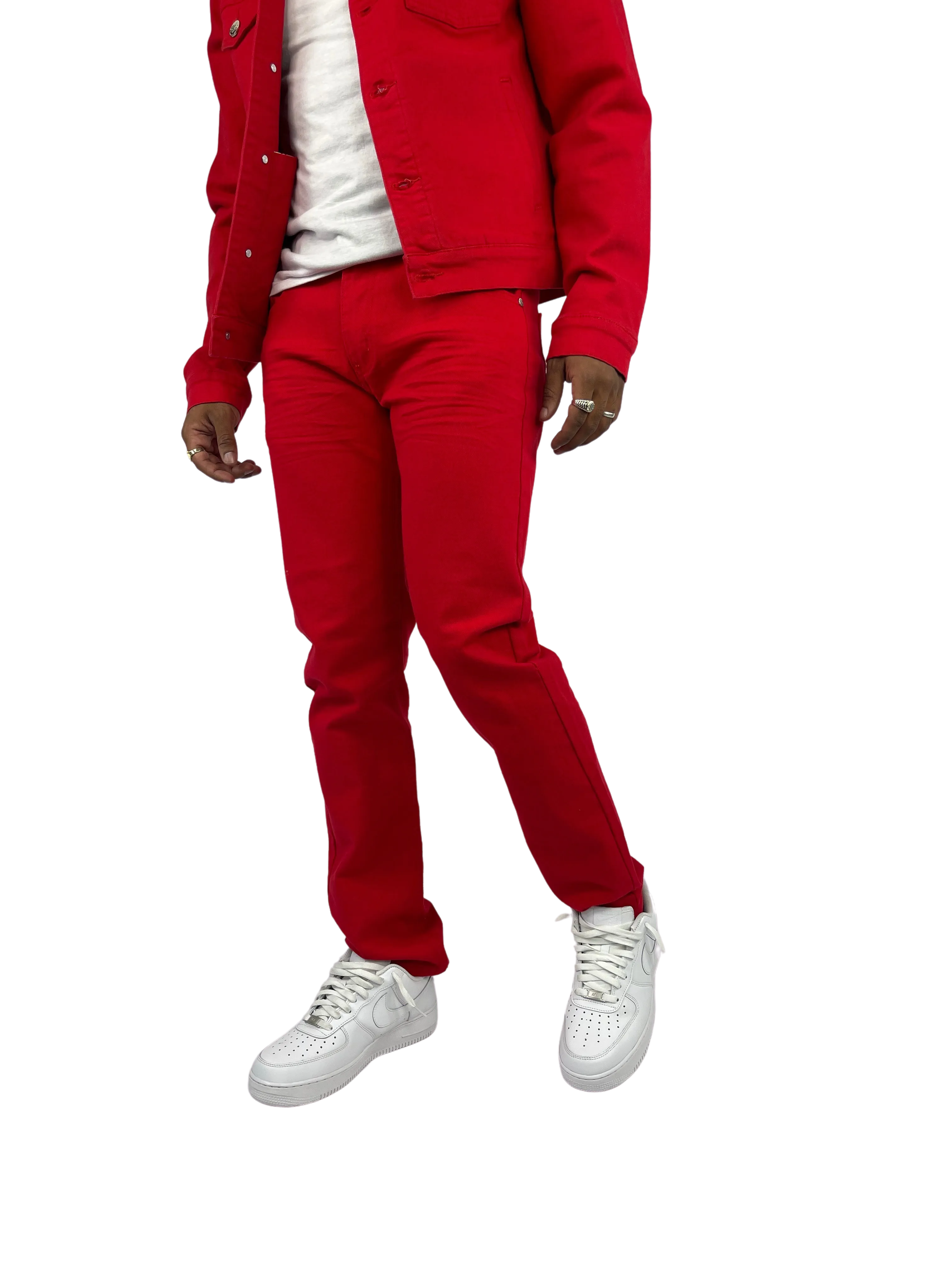 BT-BTP19800-Twill Slim-Fit Stretch Pants