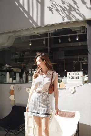 Button Collared Blouse