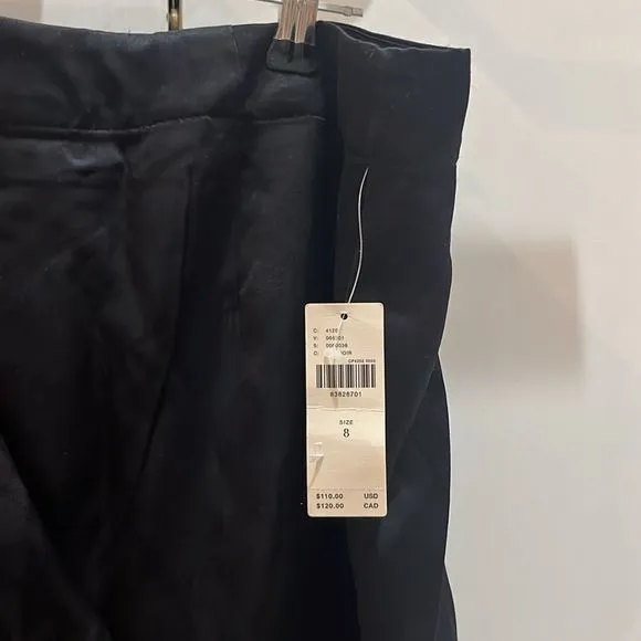 By Anthropologie Silky Front-Slit Pencil Skirt
