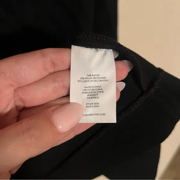 Cabi 3026 Turner Ponte Knit Black Blazer Jacket Size 16 Work Office Professional