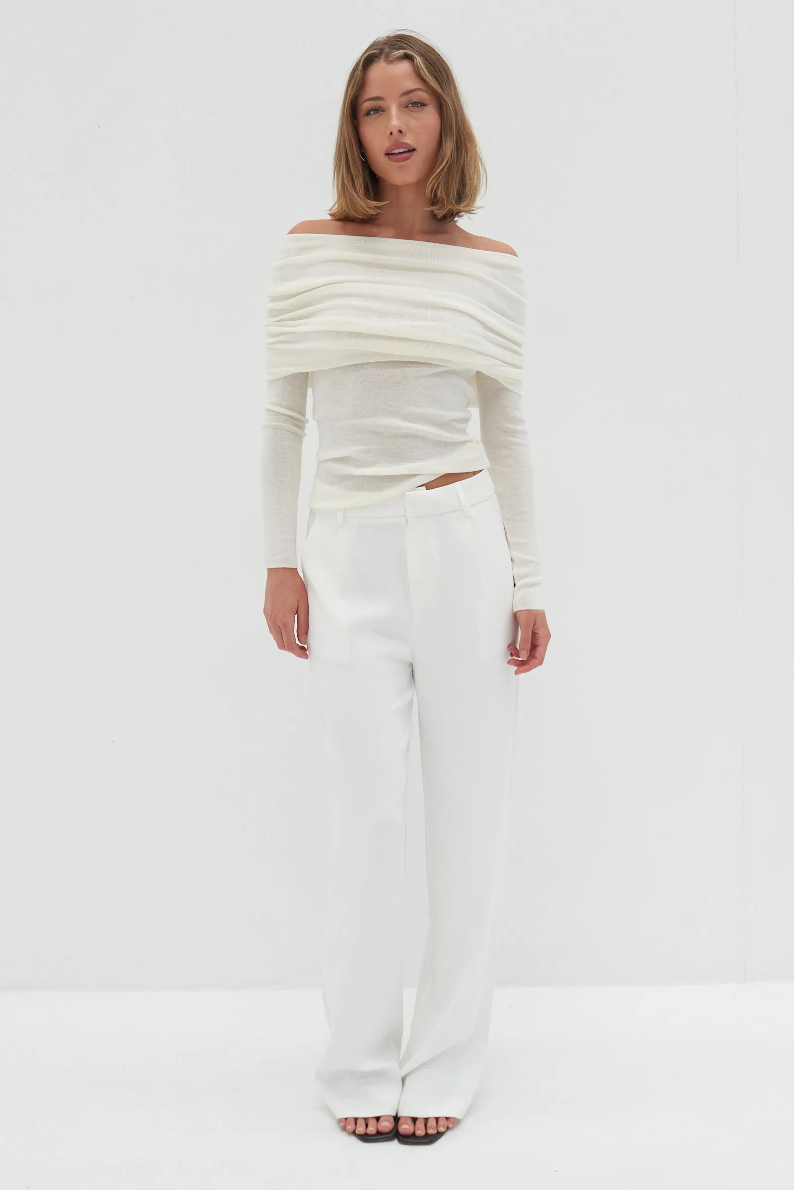 Camille Pants - White