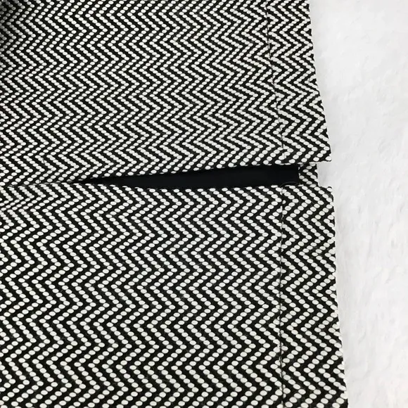 Carlisle Women’s Classic Wool Blend Pencil Skirt Black/White Knee Length Size 4
