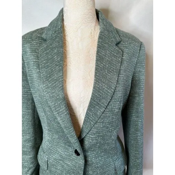 Cartionnier Anthropologie Sky &quot;Dashes Knit Blazer&quot; Jacket Size Large