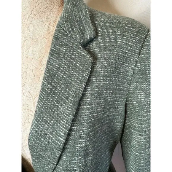 Cartionnier Anthropologie Sky &quot;Dashes Knit Blazer&quot; Jacket Size Large