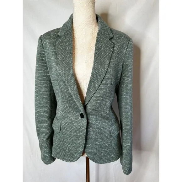 Cartionnier Anthropologie Sky &quot;Dashes Knit Blazer&quot; Jacket Size Large
