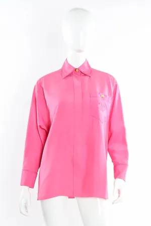 CC Pocket Button Blouse