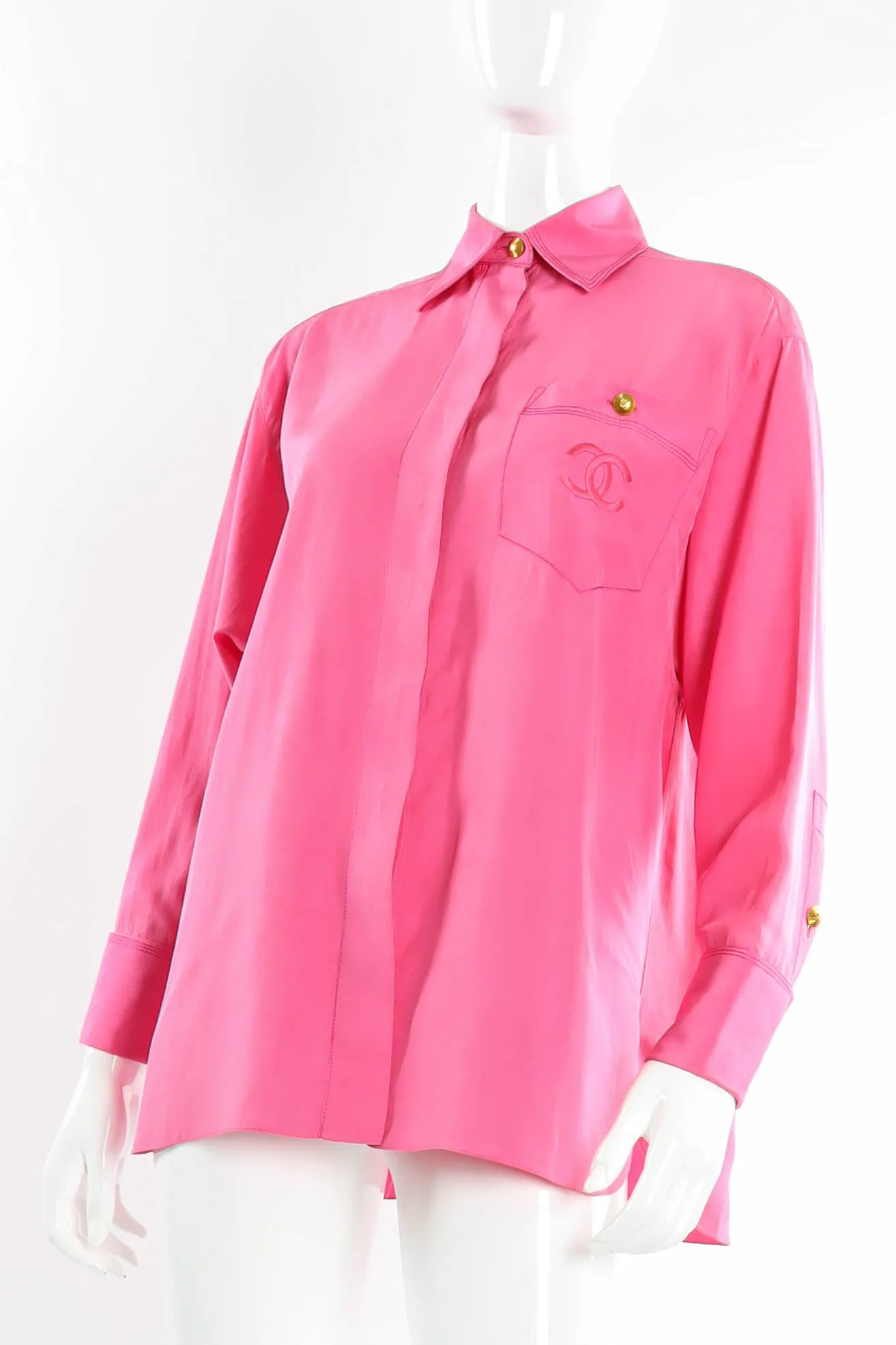 CC Pocket Button Blouse