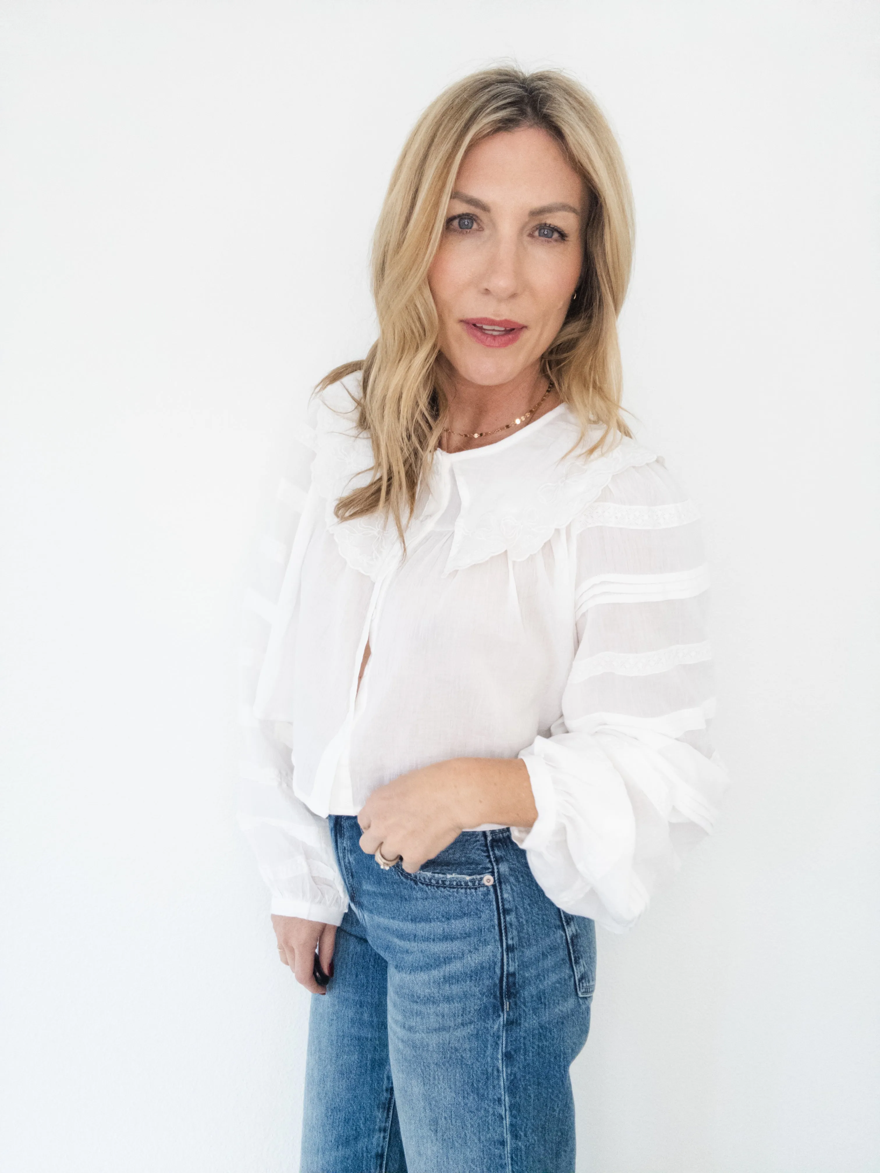 Cecillia Bow Blouse