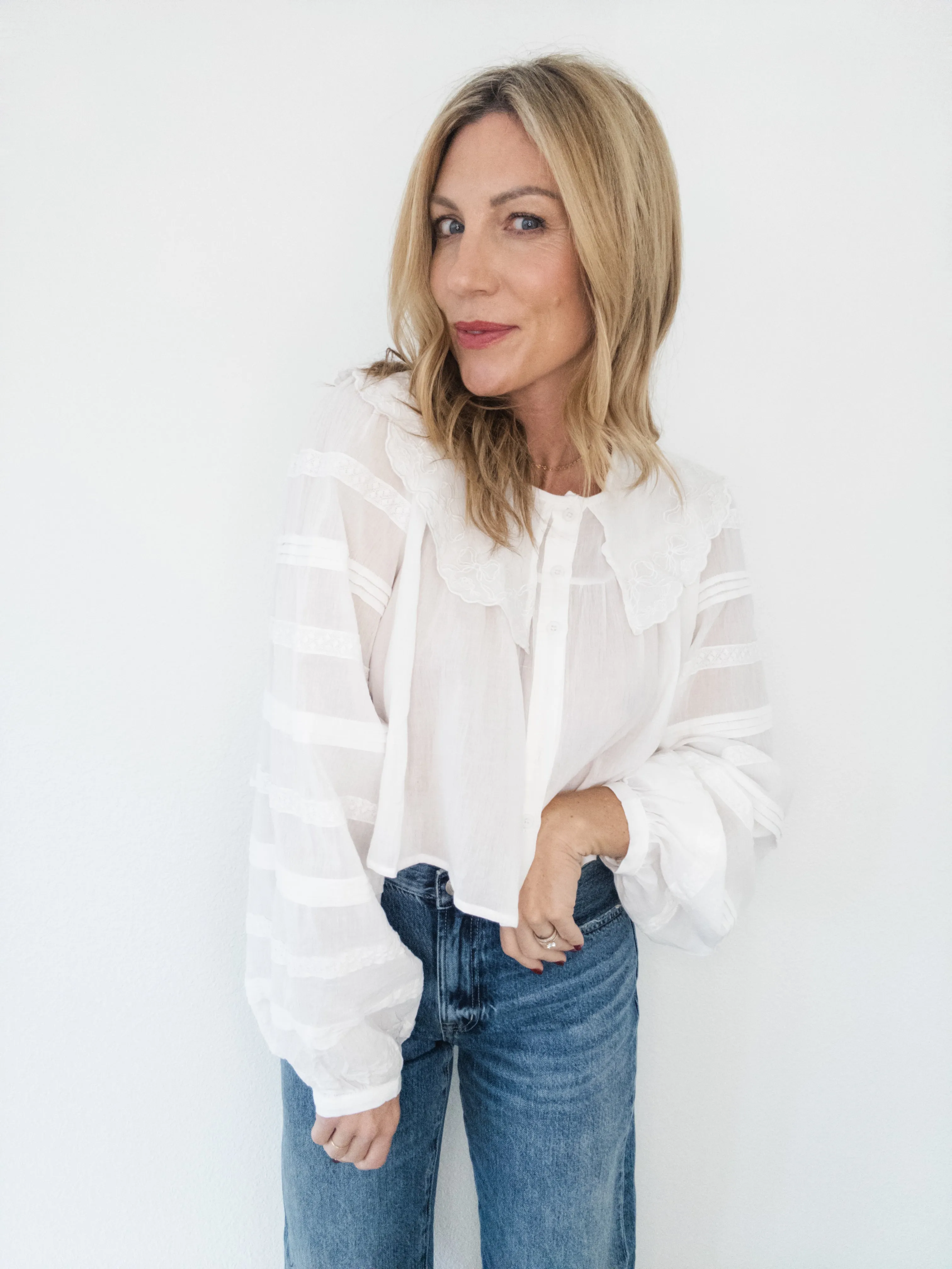 Cecillia Bow Blouse