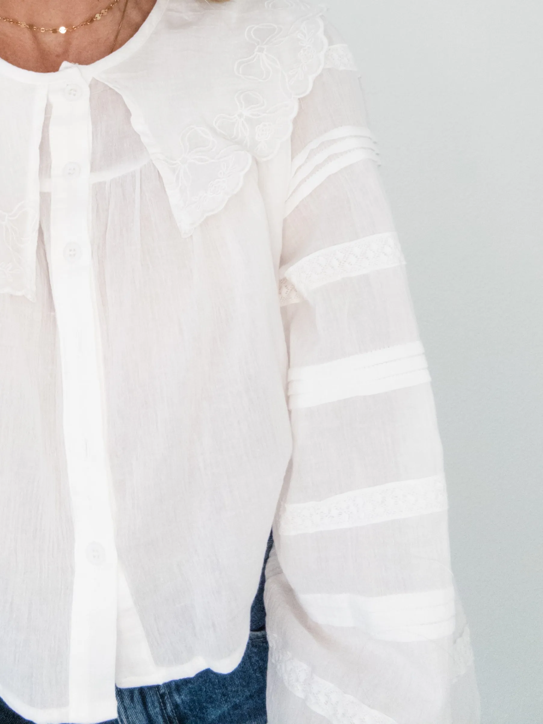 Cecillia Bow Blouse