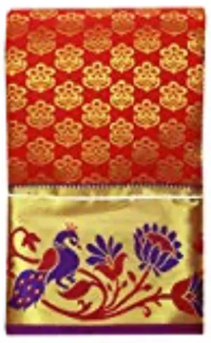 Chilli Red Kanchipuram Art Silk Saree