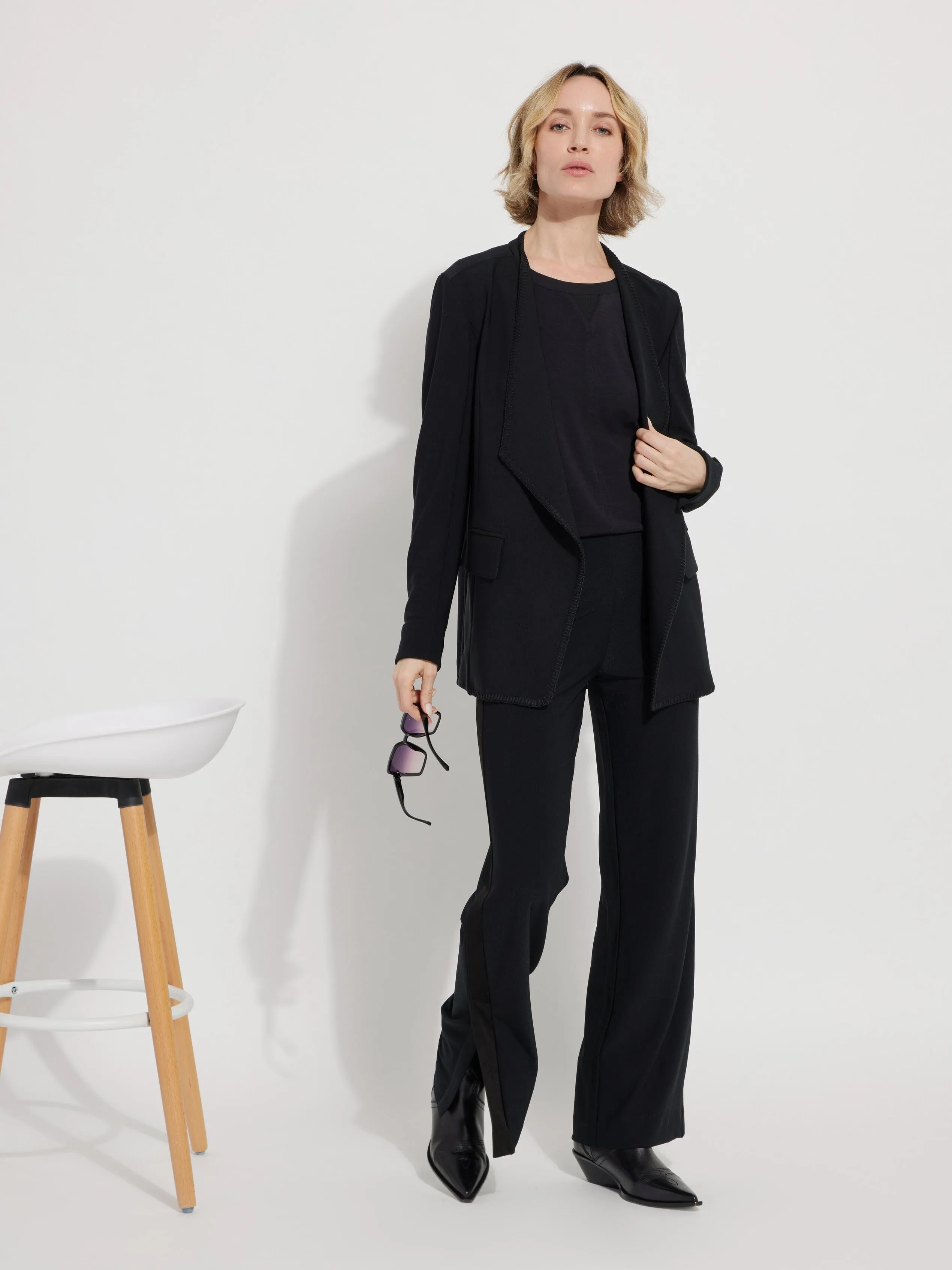 Chloe Blanket Stitch Blazer