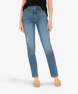 Chrissie High Rise Fab Ab Cigarette Leg (Impactful Wash)