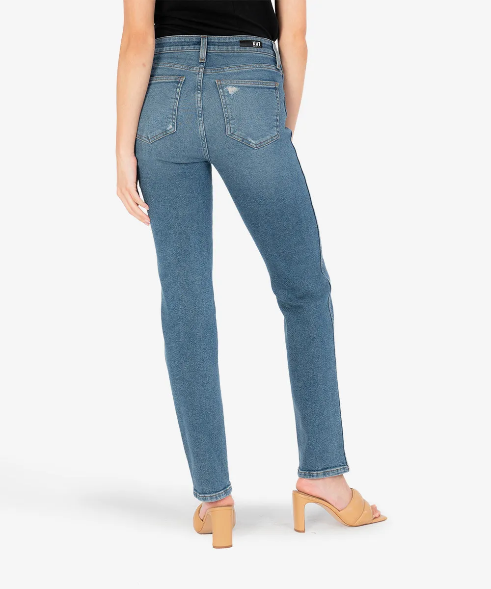 Chrissie High Rise Fab Ab Cigarette Leg (Impactful Wash)