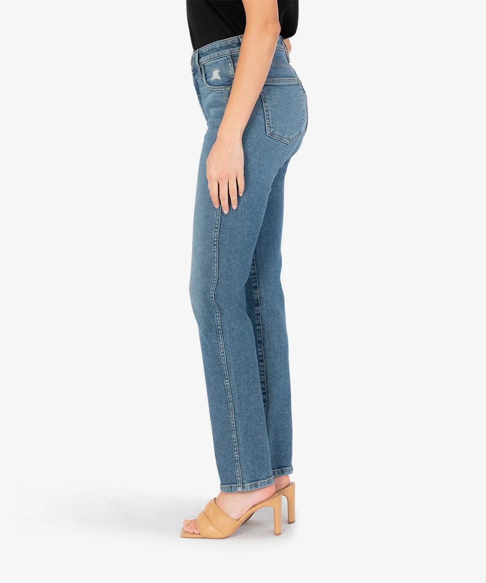 Chrissie High Rise Fab Ab Cigarette Leg (Impactful Wash)