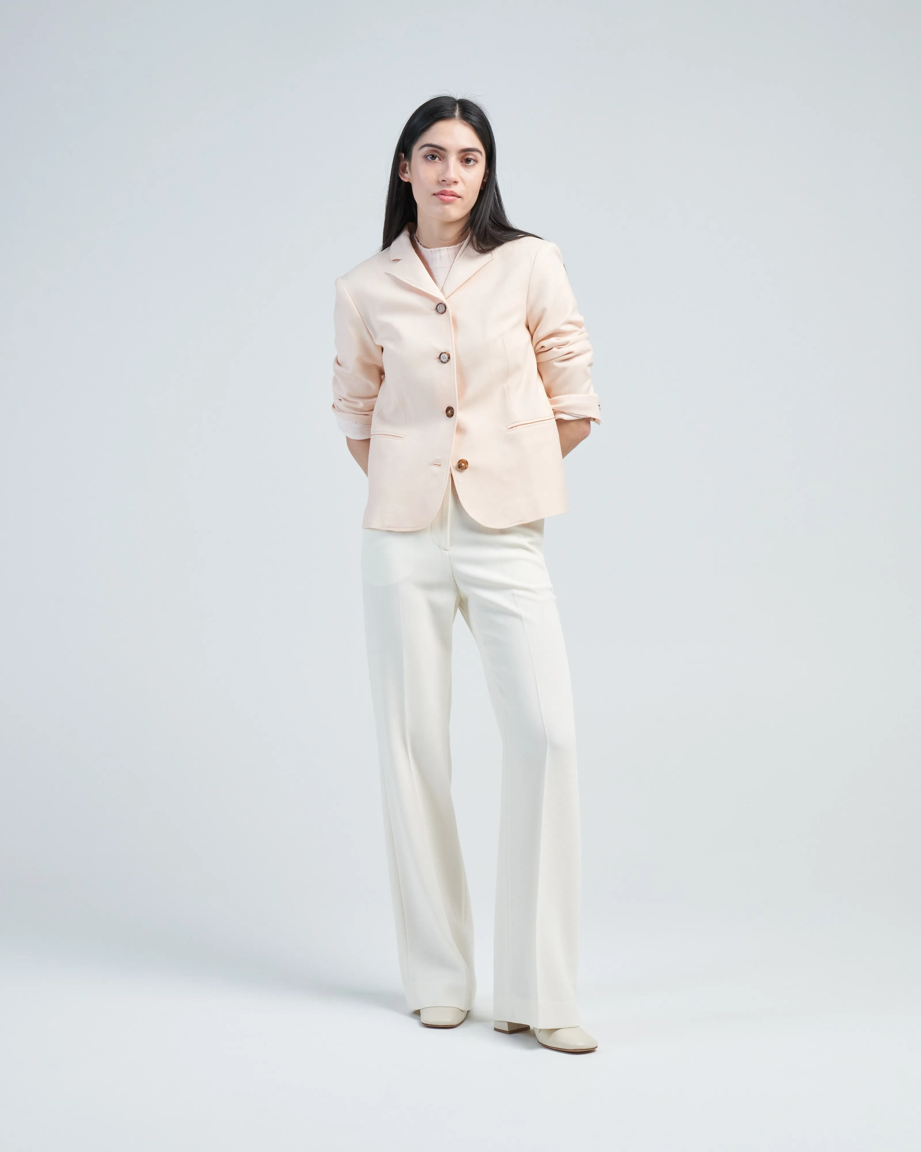 cinched blazer