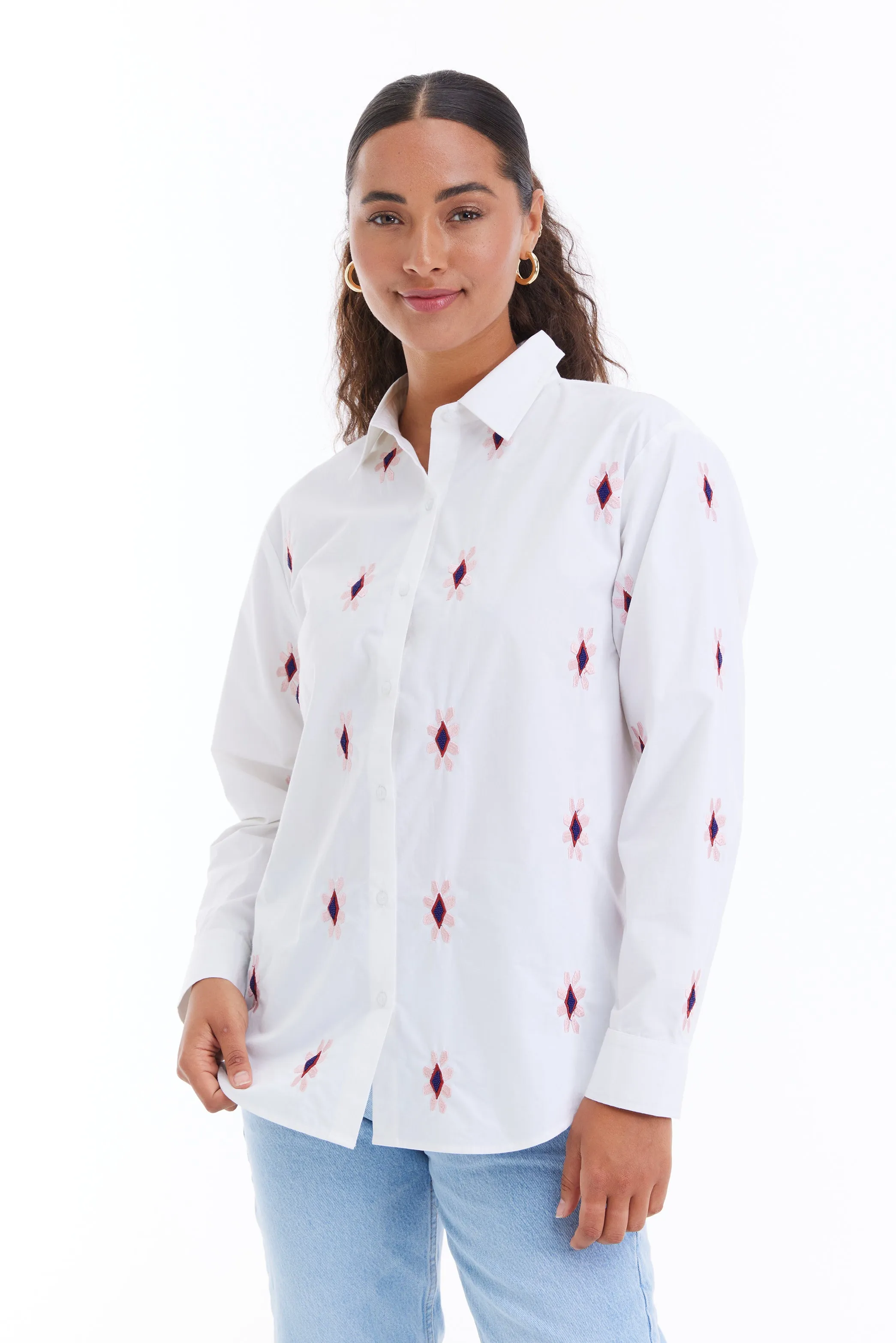 Claudia Button Down