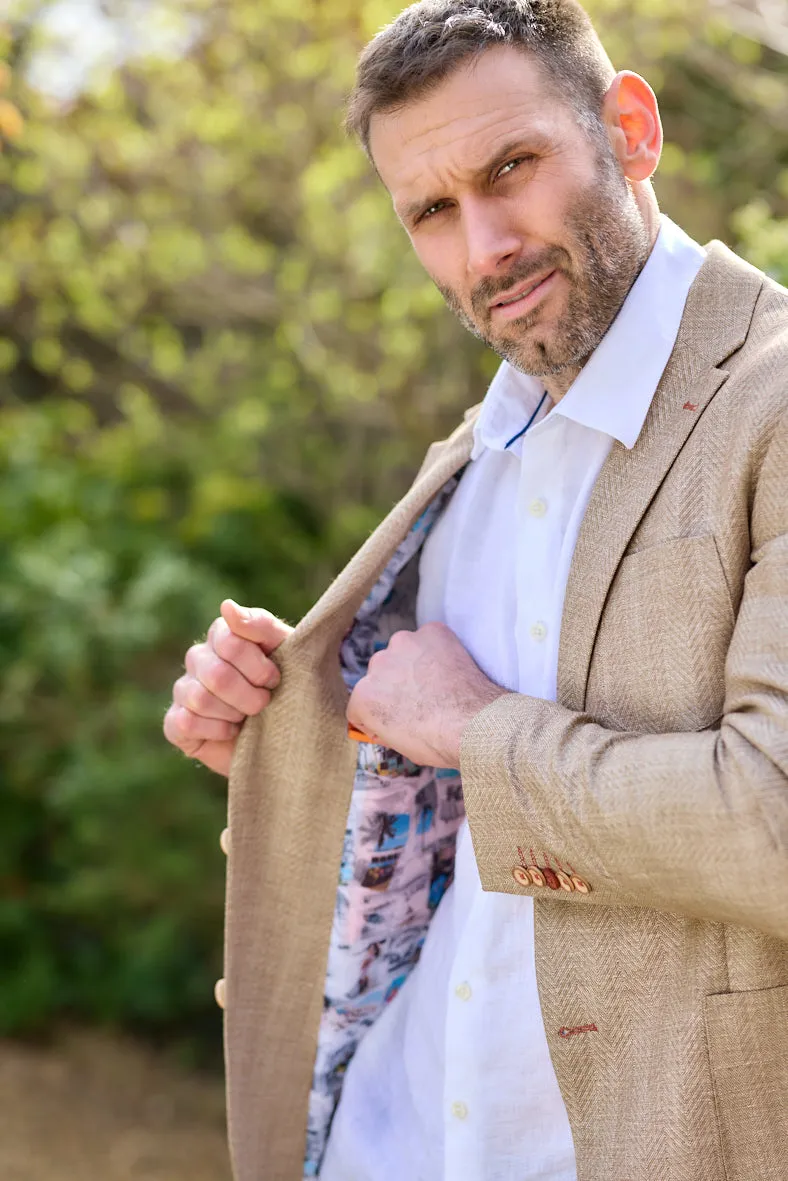 Claudio Lugli Mens Sandstorm Jacket - Beige