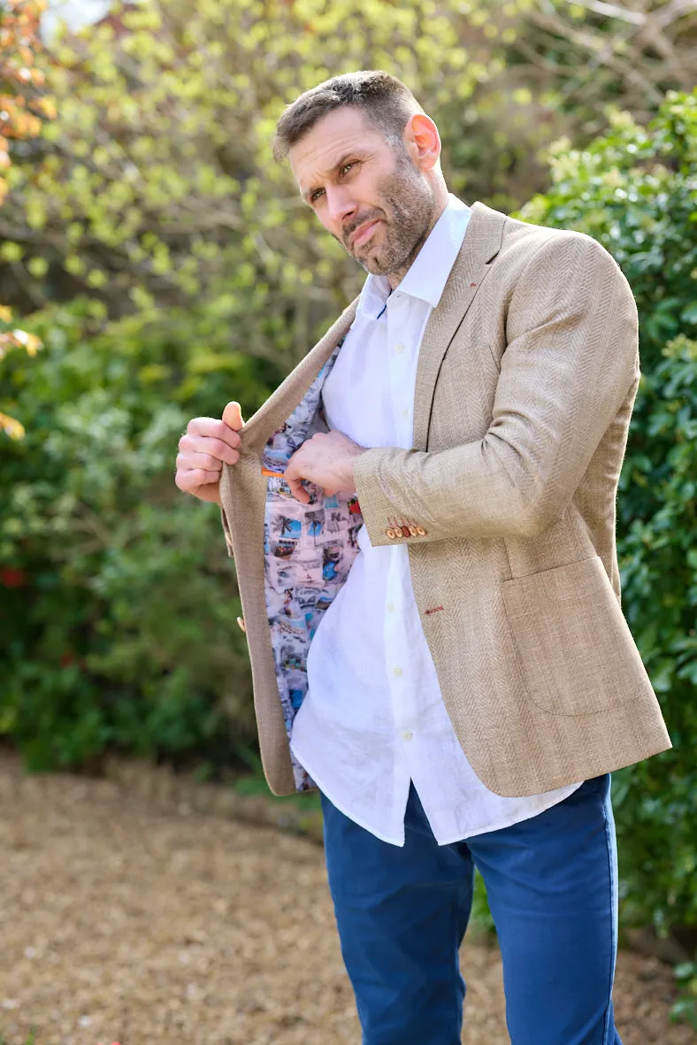 Claudio Lugli Mens Sandstorm Jacket - Beige